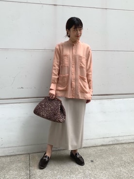 林(hayashi)さん(レディース・163cm)の冬コーディネート