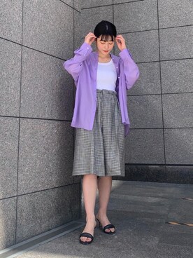 林（hayashi）さん（レディース・163cm）の春コーディネート