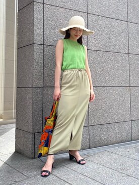 林(hayashi)さん(レディース・163cm)の春コーディネート