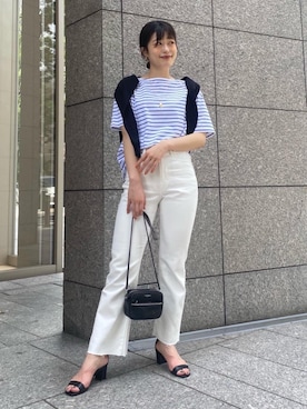 林（hayashi）さん（レディース・163cm）の夏コーディネート