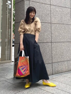 林（hayashi）さん（レディース・163cm）の夏コーディネート