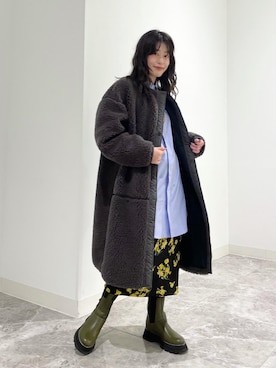 林（hayashi）さん（レディース・163cm）の秋コーディネート