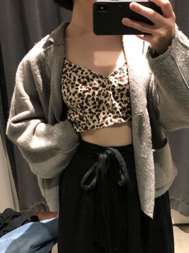 「Yohji Yamamoto（ヨウジヤマモト）のアイテム（スカート）」を使った、LeungYukwaiiiiさん（レディース・162cm）の春コーディネート