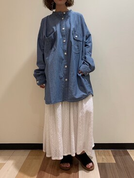 「ゆるゆる」｜「アイテム（その他）」を使った、おでんさん（レディース・153cm）の夏コーディネート
