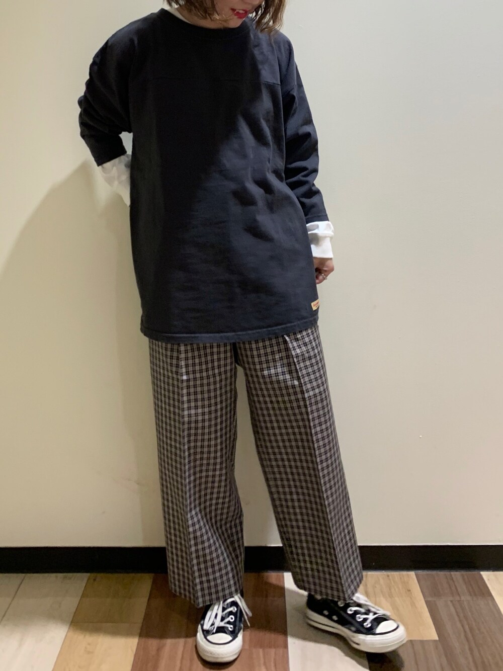「シンプルコーデ、メンズライク、カジュアル、ニコアンド、niko and ...、お洒落さんとつながりたい、アパレルスタッフ」｜「Instagram▶︎@__aco99のInstagram▶︎@__aco99（その他、その他）」を使った、おでんさん（レディース・153cm）の夏コーディネートの1枚目の写真