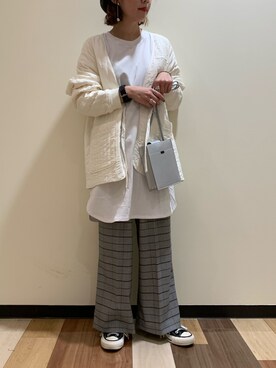 「スタイリング」｜「アイテム（その他）」を使った、おでんさん（レディース・153cm）の秋コーディネート