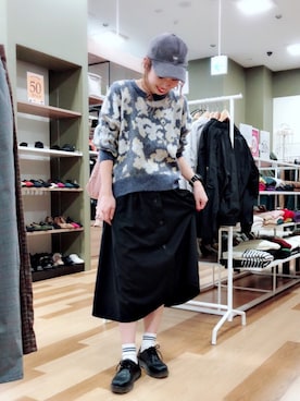 「SVEC（シュベック）のアイテム（ローファー）」を使った、mikiさん（レディース・163cm）の秋コーディネート