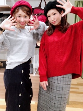 mikiさん（レディース・163cm）の冬コーディネート