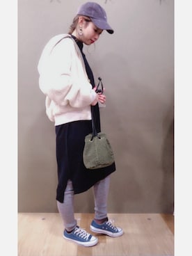 mikiさん（レディース・163cm）の冬コーディネート