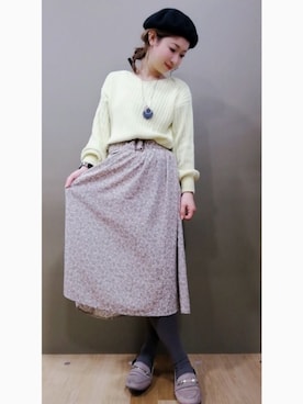 mikiさん（レディース・163cm）の冬コーディネート