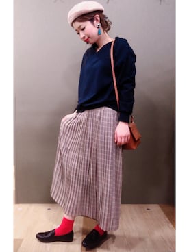 mikiさん（レディース・163cm）の冬コーディネート