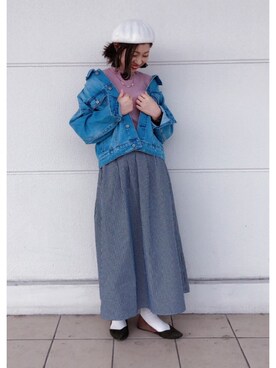 mikiさん（レディース・163cm）の冬コーディネート