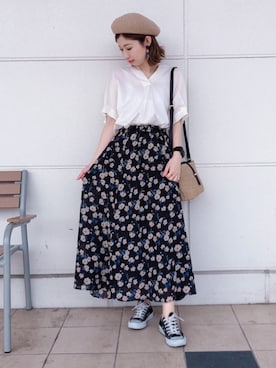 mikiさん（レディース・163cm）の春コーディネート