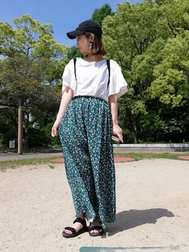 「MEI（メイ）のアイテム」を使った、mikiさん（レディース・163cm）の春コーディネート