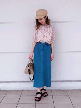 mikiさん（レディース・163cm）の夏コーディネート