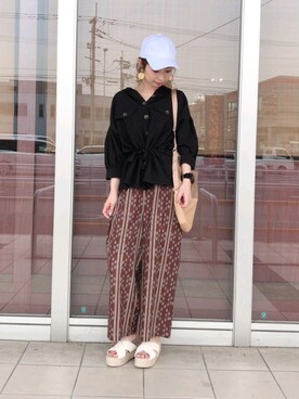 mikiさん（レディース・163cm）の夏コーディネート