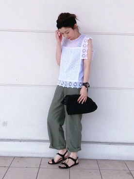 mikiさん（レディース・163cm）の夏コーディネート