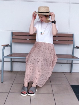 mikiさん（レディース・163cm）の夏コーディネート