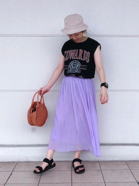 mikiさん（レディース・163cm）の夏コーディネート