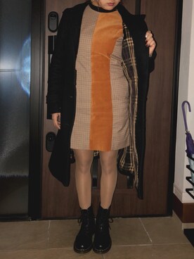 Sly スライ の Gunclub Check Mini Op ワンピース Wear