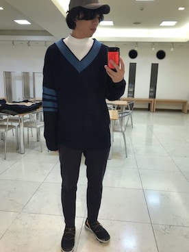 「Burner（バーナー）のアイテム」を使った、junさん（メンズ・181cm）の秋コーディネート