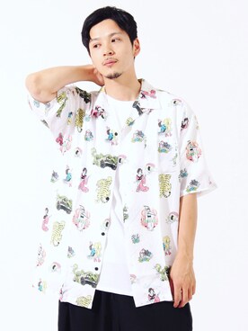 「Burner（バーナー）のアイテム」を使った、junさん（メンズ・175cm）の夏コーディネート