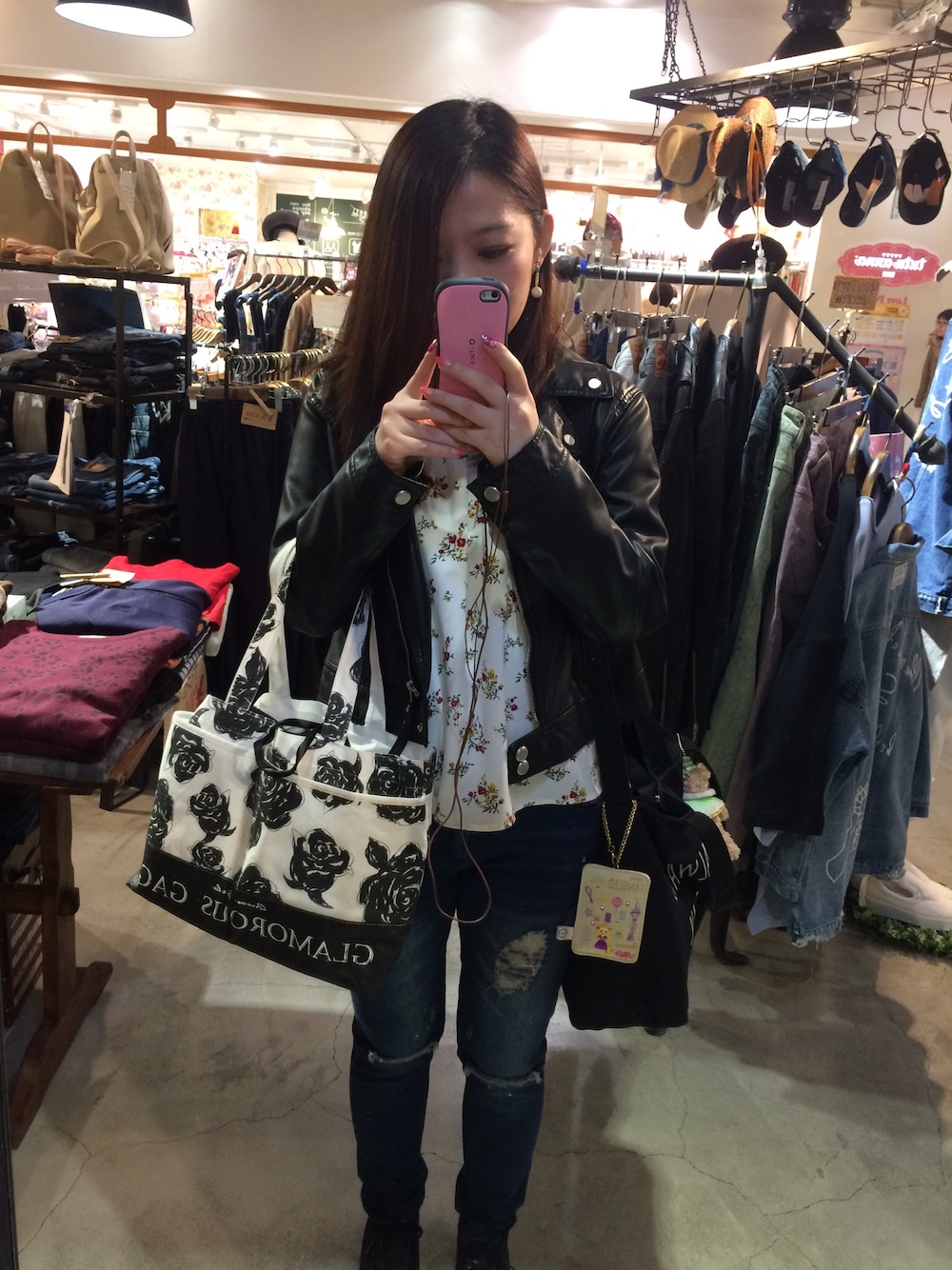 「Doschのアイテム（シャツ/ブラウス、その他）」を使った、cさん（レディース・159cm）の冬コーディネートの1枚目の写真