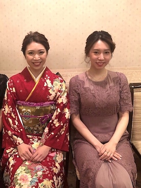 「着物」｜「アイテム（ワンピース/ドレス）」を使った、riojdjdさん（レディース・166cm）の夏コーディネート