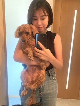 「ハイウエストストレートジーンズ」｜riojdjdさん（レディース・166cm）の秋コーディネート