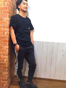 「F.C.Real Bristol（エフシーレアルブリストル）のアイテム」を使った、しん まことさん（メンズ・173cm）の冬コーディネート