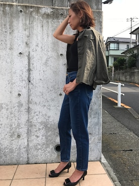 Rikaさん(レディース・161cm)の夏コーディネート