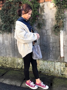  Rikaさん（レディース・161cm）の秋コーディネート