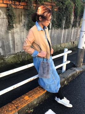  Rikaさん（レディース・161cm）の秋コーディネート