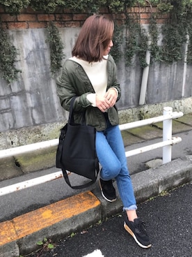 Rikaさん(レディース・161cm)の冬コーディネート