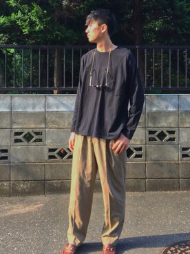 yasuさん（メンズ・188cm）の秋コーディネート