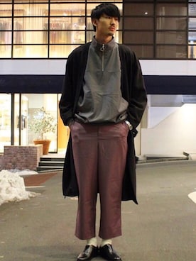 yasuさん（メンズ・189cm）の冬コーディネート