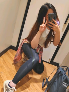 「CHAPS（チャップス）のアイテム」を使った、[相互] meiji ~ さん（レディース・160cm）の夏コーディネート