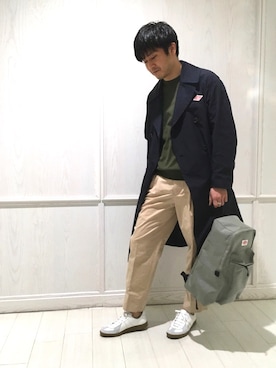 「Scye（サイ）のアイテム（パンツ）」を使った、WADAさん（メンズ・172cm）の冬コーディネート