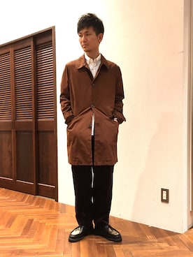nano・universe 梅田 STAFFさん（メンズ・170cm）の秋コーディネート