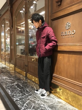 nano・universe 梅田 STAFFさんのコーディネート