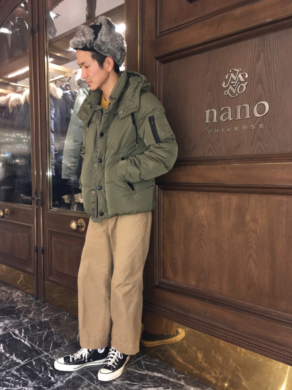 nano・universe 梅田 STAFFさんの「西川ダウン メモリーG2ジャケット（nano・universe）」を使ったコーディネート