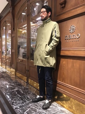 nano・universe 梅田 STAFFさんのコーディネート