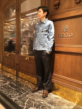 nano・universe 梅田 STAFFさんのコーディネート