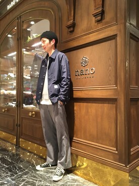 nano・universe 梅田 STAFFさんのコーディネート
