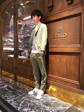 nano・universe 梅田 STAFFさんのコーディネート