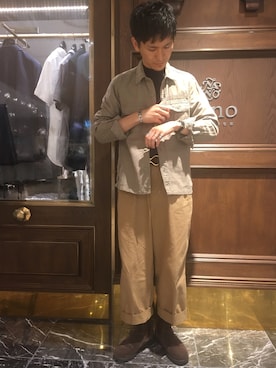 nano・universe 梅田 STAFFさんのコーディネート