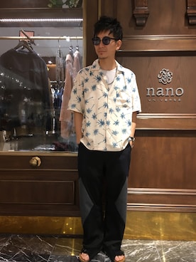 nano・universe 梅田 STAFFさんのコーディネート