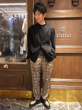 nano・universe 梅田 STAFFさんのコーディネート