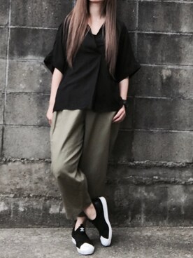 NORIKOさん（レディース・157cm）の夏コーディネート