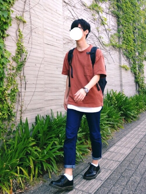 P氏 Guのmen ジーンズを使ったコーディネート Wear